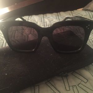 CELINE BLACK SUNGLASSES 51mm
